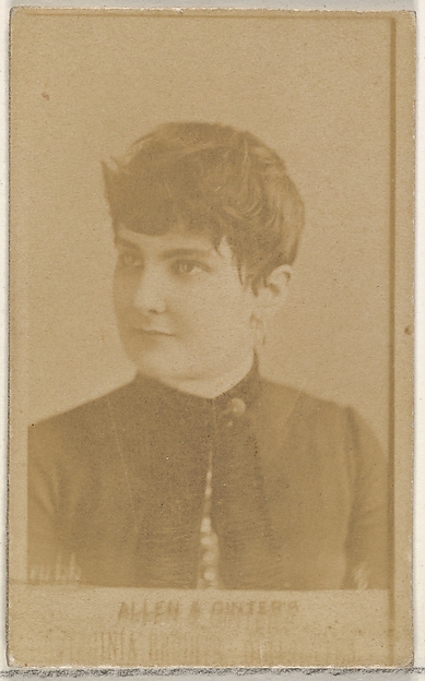 From the Actors and Actresses series (N45, Type 5) for Virginia Brights Cigarettes