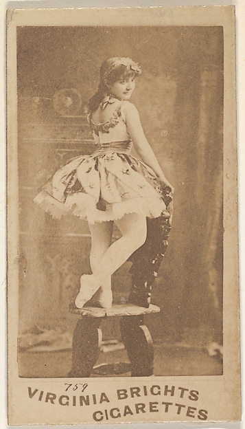 Card 759, from the Actors and Actresses series (N45, Type 5) for Virginia Brights Cigarettes