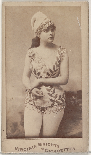 From the Actors and Actresses series (N45, Type 5) for Virginia Brights Cigarettes