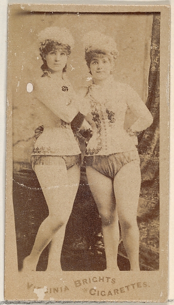 From the Actors and Actresses series (N45, Type 5) for Virginia Brights Cigarettes
