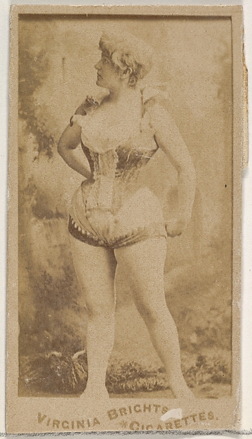 From the Actors and Actresses series (N45, Type 5) for Virginia Brights Cigarettes