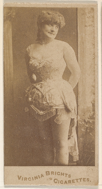 From the Actors and Actresses series (N45, Type 5) for Virginia Brights Cigarettes
