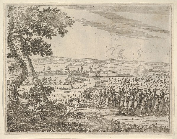 Francesco I d'Este Dissolved the Seige of Reggio, from "L'Idea di un Principe ed Eroe Cristiano in Francesco I d'Este, di Modena e Reggio Duca VIII [...]"