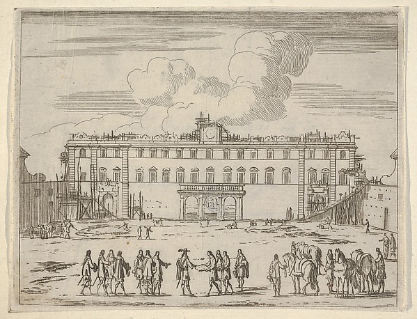 Francesco I d'Este Builds the Palazzo di Sassuolo, from "L'Idea di un Principe ed Eroe Cristiano in Francesco I d'Este, di Modena e Reggio Duca VIII [...]"