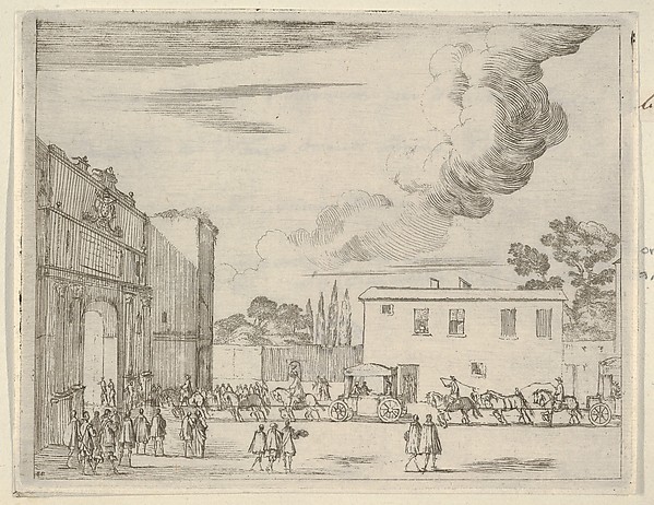 Francesco I d'Este Intervenes for an Agreement between Pope Urban VIII and the Duke of Parma, from L'Idea di un Principe ed Eroe Cristiano in Francesco I d'Este, di Modena e Reggio Duca VIII [...]