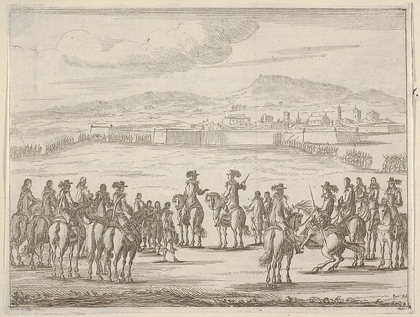Francesco I d'Este Liberates the City of Turin and Leaves it in the Hands of the Duke of Savoy, from L'Idea di un Principe ed Eroe Cristiano in Francesco I d'Este, di Modena e Reggio Duca VIII [...]