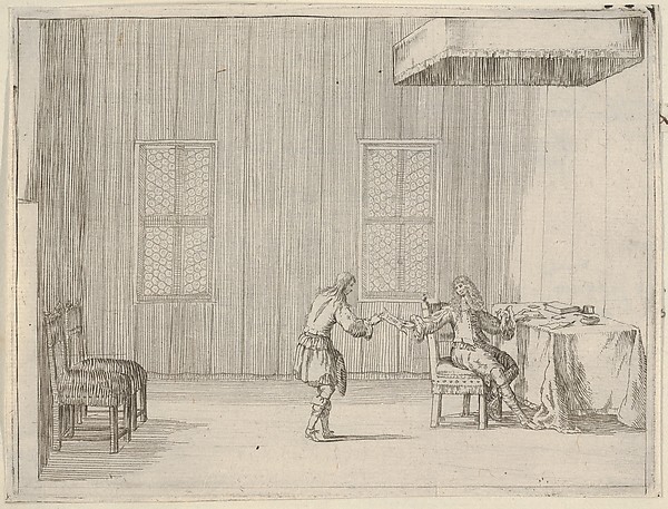 Francesco I d'Este Drafts a Document that Prevents Individuals from Conspiring Against the State, from L'Idea di un Principe ed Eroe Cristiano in Francesco I d'Este, di Modena e Reggio Duca VIII [...]