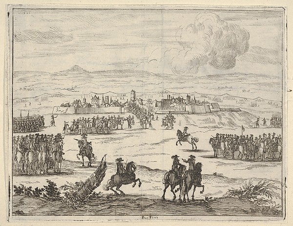 After a Long Seige, Francesco I d'Este, with the Aid of the French Army, Takes Valencia, from L'Idea di un Principe ed Eroe Cristiano in Francesco I d'Este, di Modena e Reggio Duca VIII [...]