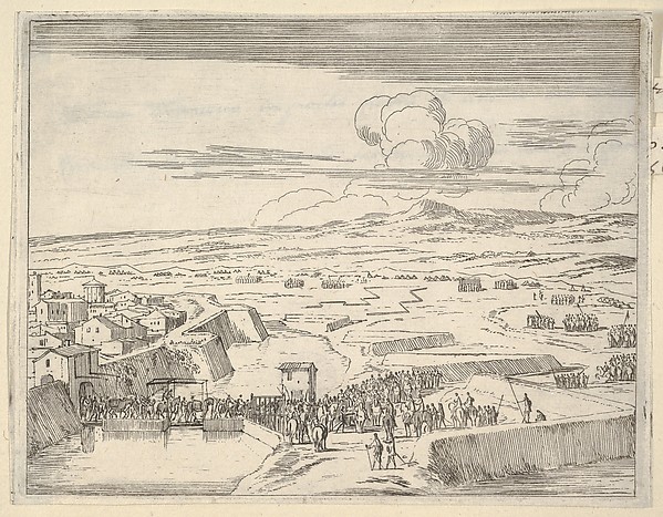 After a Few Days of Seige with the French Army, Francesco I d'Este Takes Prossession of Mortara, The Last of his Great Victories, from L'Idea di un Principe ed Eroe Cristiano in Francesco I d'Este, di Modena e Reggio Duca VIII [...]