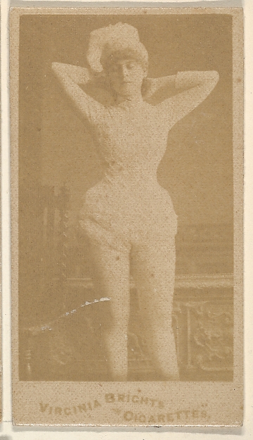 From the Actors and Actresses series (N45, Type 5) for Virginia Brights Cigarettes