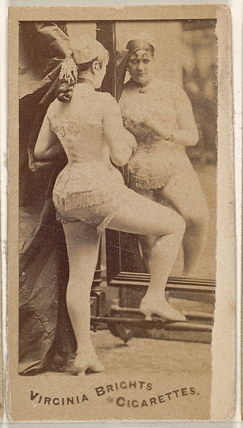 From the Actors and Actresses series (N45, Type 5) for Virginia Brights Cigarettes