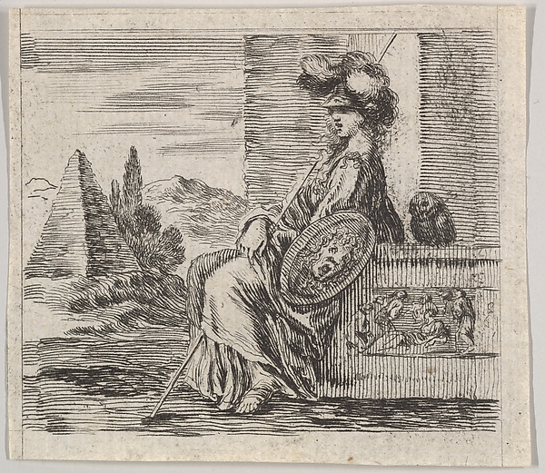 Pallas, from 'Game of Mythology' (Jeu de la Mythologie)