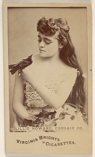 Lillie Howard, Corsair Co., from the Actors and Actresses series (N45, Type 6) for Virginia Brights Cigarettes by Allen & Ginter, The Metropolitan Museum of Art