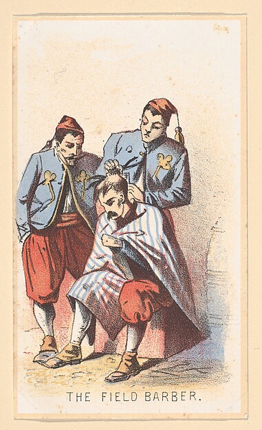 Life in Camp, Part 2: The Field Barber