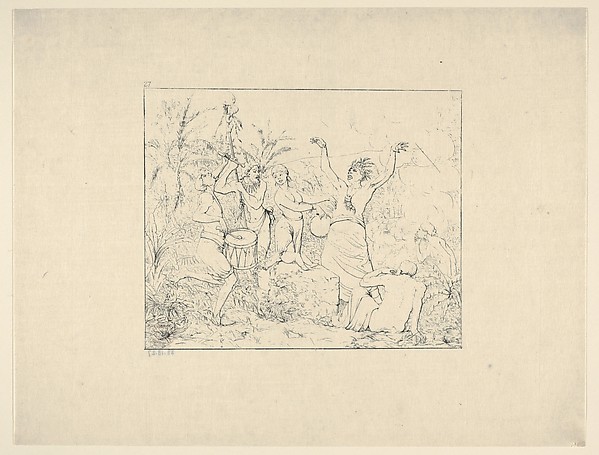 Free Negroes in Hayti (from Confederate War Etchings)