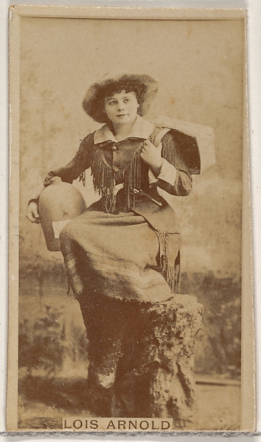 Lois Arnold, from the Actors and Actresses series (N45, Type 8) for Virginia Brights Cigarettes