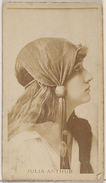 Julia Arthur, from the Actors and Actresses series (N45, Type 8) for Virginia Brights Cigarettes