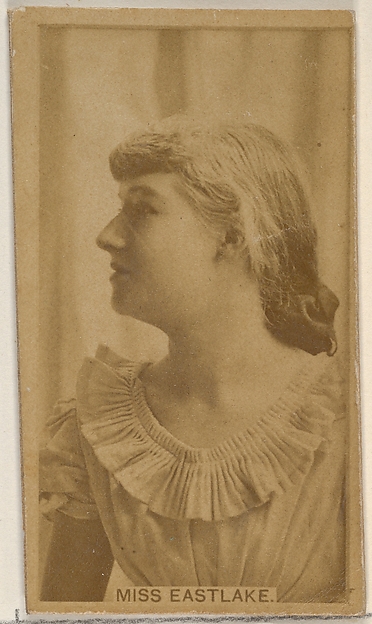 Miss Eastlake, from the Actors and Actresses series (N45, Type 8) for Virginia Brights Cigarettes