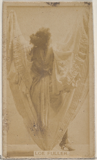 Loe Fuller, from the Actors and Actresses series (N45, Type 8) for Virginia Brights Cigarettes