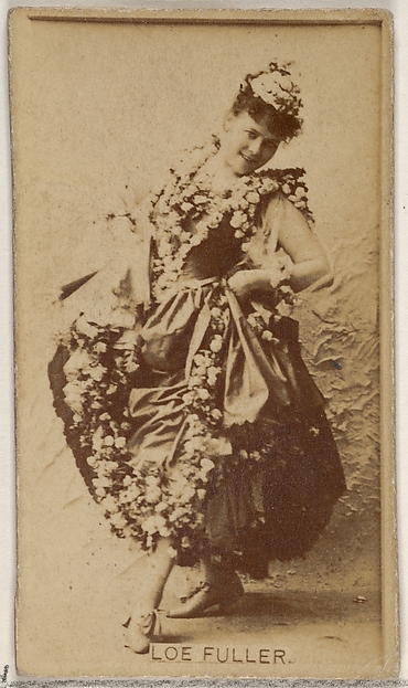Loe Fuller, from the Actors and Actresses series (N45, Type 8) for Virginia Brights Cigarettes