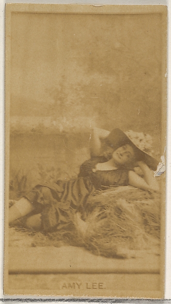 Amy Lee, from the Actors and Actresses series (N45, Type 8) for Virginia Brights Cigarettes