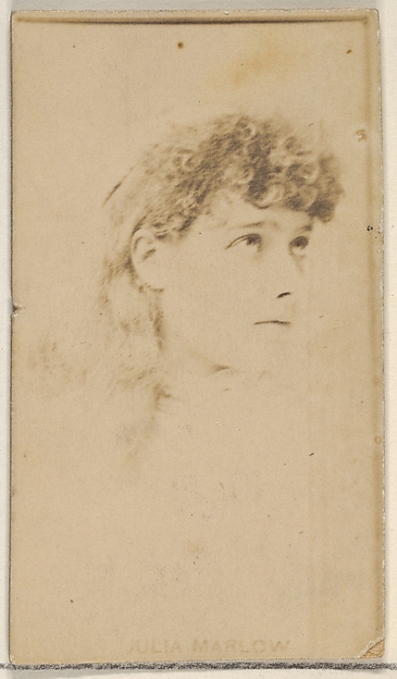 Julia Marlow, from the Actors and Actresses series (N45, Type 8) for Virginia Brights Cigarettes