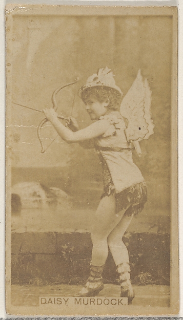 Daisy Murdoch, from the Actors and Actresses series (N45, Type 8) for Virginia Brights Cigarettes
