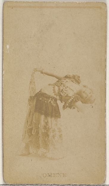 Omene, from the Actors and Actresses series (N45, Type 8) for Virginia Brights Cigarettes