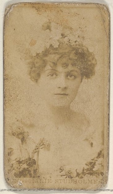 Marie Studholme, from the Actors and Actresses series (N45, Type 8) for Virginia Brights Cigarettes