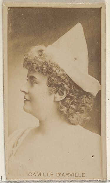 Camille D' Arville, from the Actors and Actresses series (N45, Type 8) for Virginia Brights Cigarettes