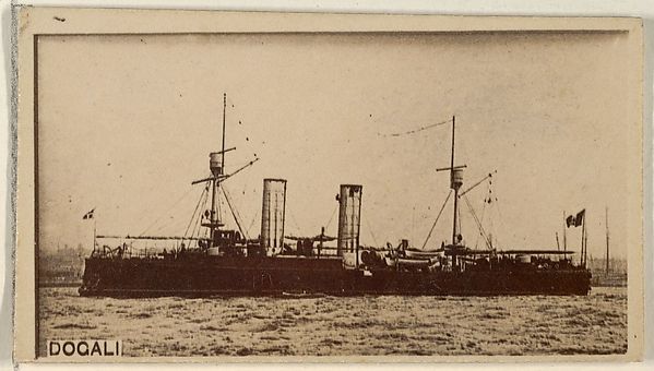 Dogali, from the Famous Ships series (N50) for Virginia Brights Cigarettes