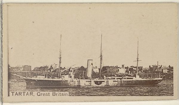Tartar, Great Britain, from the Famous Ships series (N50) for Virginia Brights Cigarettes