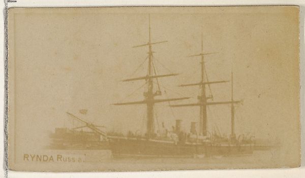 Rynda, Russia, from the Famous Ships series (N50) for Virginia Brights Cigarettes