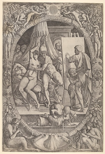 Apelles Painting Alexander and Campaspe