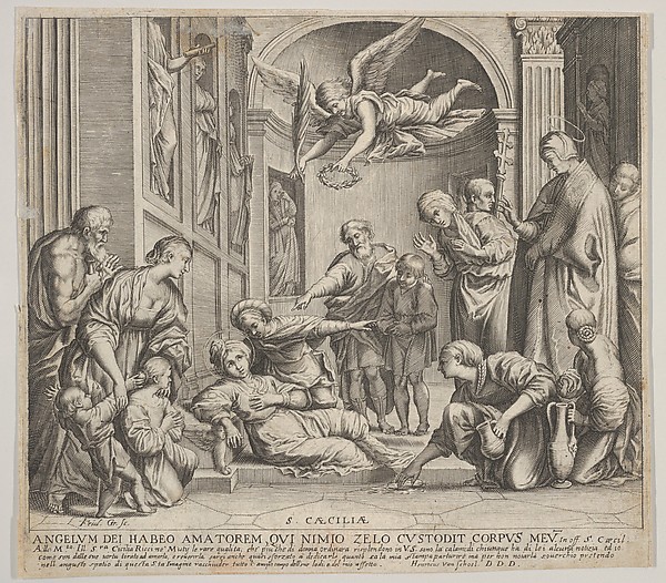 The Death of St. Cecilia