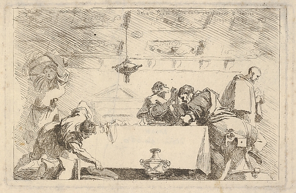 The Last Supper by Jean Honoré Fragonard