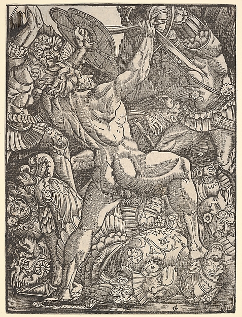 Hercules Fighting the Sons of Proteus