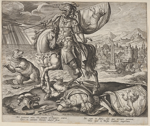 Cyrus, King of Persia, from Four Illustrious Rulers of Antiquity