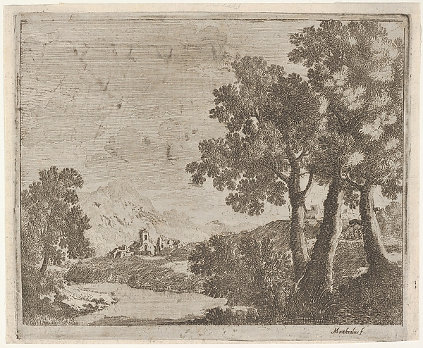 Landscape with a Distant Village
