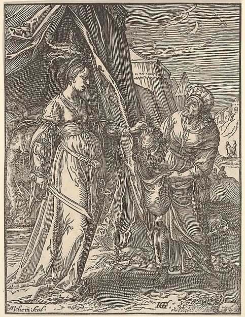 Judith, after Goltzius