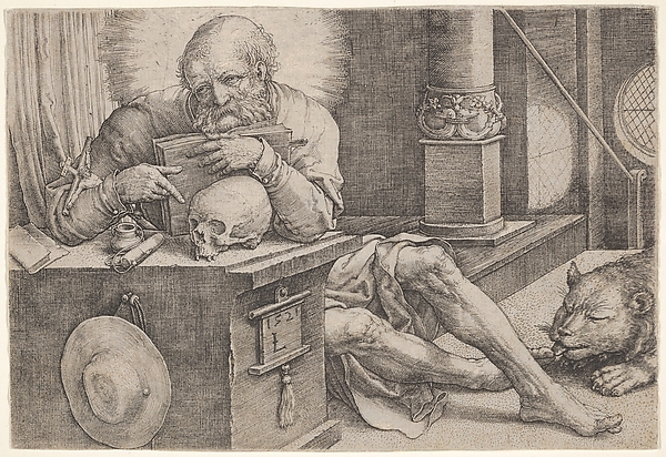 St. Jerome by Lucas van Leyden