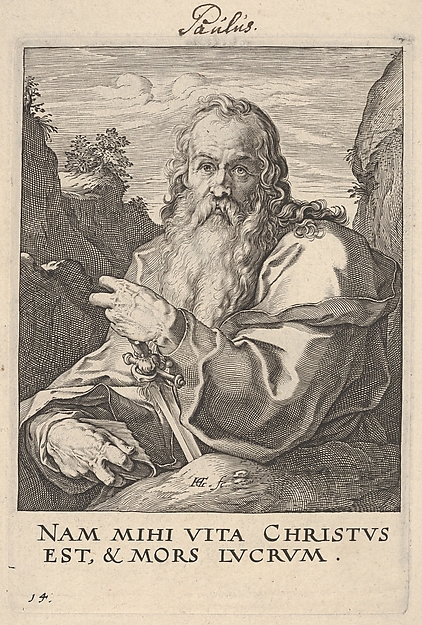 St. Paul, from Christ, the Apostles and St. Paul with the Creed