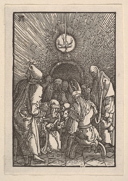 Circumcision, from "The Fall and Salvation of Mankind Through the Life and Passion of Christ" by Albrecht Altdorfer