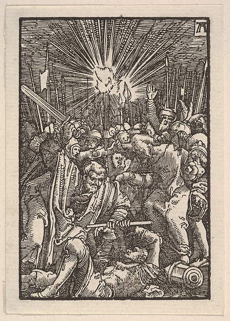 The Arrest of Christ, from "The Fall and Salvation of Mankind Through the Life and Passion of Christ" by Albrecht Altdorfer