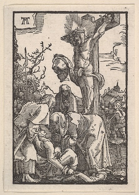 The Crucifixion, from "The Fall and Salvation of Mankind Through the Life and Passion of Christ" by Albrecht Altdorfer