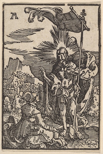 Noli Me Tangere, from "The Fall and Salvation of Mankind Through the Life and Passion of Christ" by Albrecht Altdorfer