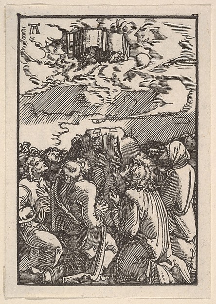 The Ascension of Christ, from "The Fall and Salvation of Mankind Through the Life and Passion of Christ" by Albrecht Altdorfer