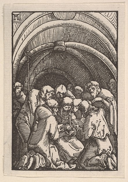 Death of the Virgin, from "The Fall and Salvation of Mankind Through the Life and Passion of Christ" by Albrecht Altdorfer