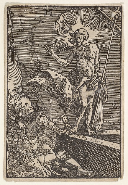 The Resurrection, from "The Fall and Salvation of Mankind Through the Life and Passion of Christ" by Albrecht Altdorfer