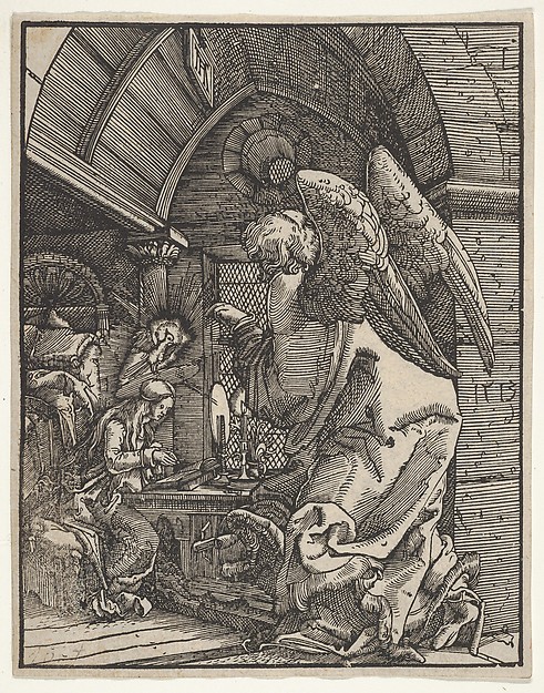 The Annunciation by Albrecht Altdorfer